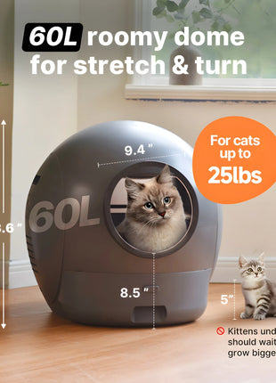 Els Pet Spaceship 2 Automatic Litter Box