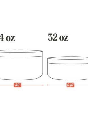Tilley + Me Stainless Steel Pet Bowl – Non-Slip, Durable & Dishwasher Safe | 32oz and 64oz