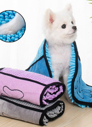 Super Absorbent Bathrobe & Microfiber Bath Towel