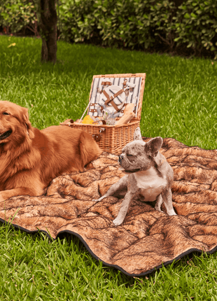 PupProtector™ Short Fur Waterproof Throw Blanket - Sable Tan