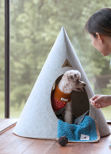 Nooee Pet Cave Toby (S)-Cream