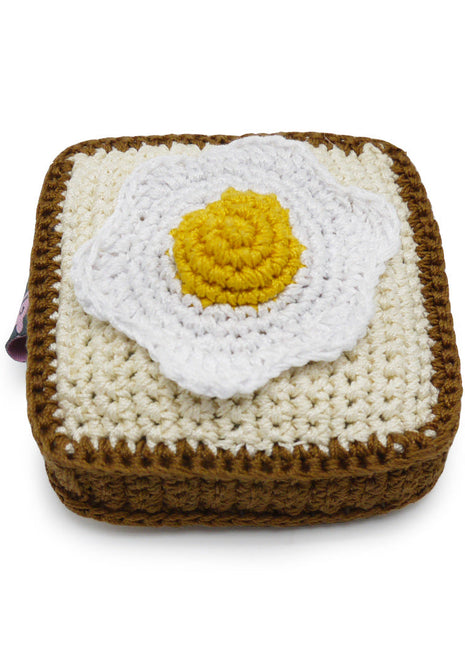 Toast & Egg Crochet Toy