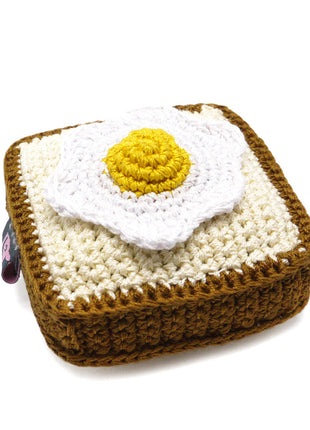 Toast & Egg Crochet Toy