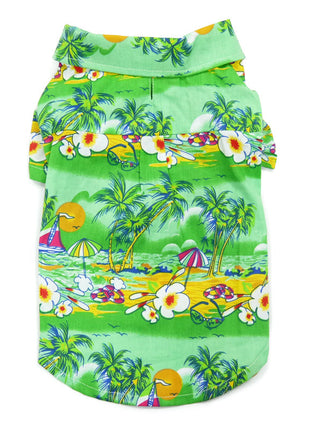 Tropical Island Shirt Green