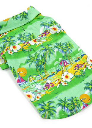 Tropical Island Shirt Green