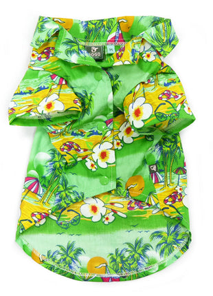 Tropical Island Shirt Green