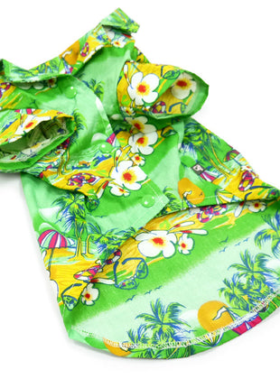 Tropical Island Shirt Green