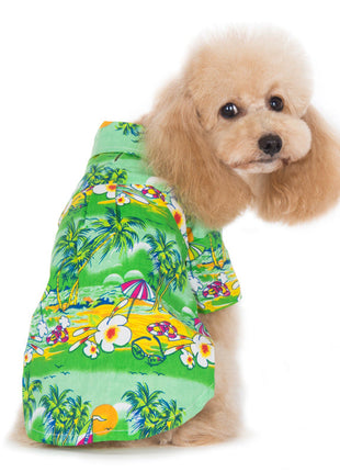 Tropical Island Shirt Green
