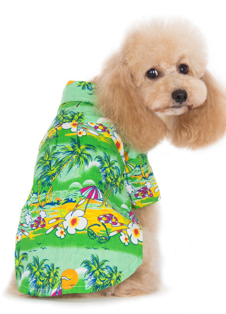 Tropical Island Shirt Green