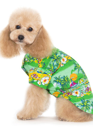 Tropical Island Shirt Green