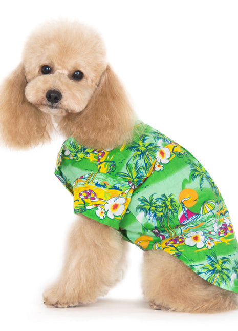 Tropical Island Shirt Green
