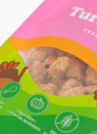 Freeze Dried Dog Treats - Turkey Poppers