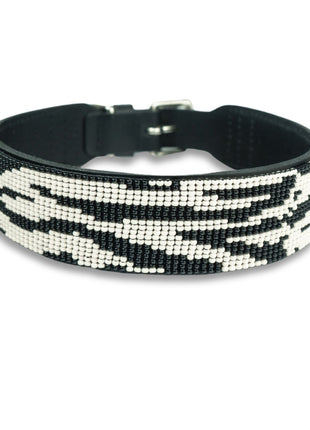 Zebra Sambboho dog collar (animal print collection)