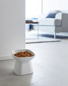Tilted Pet Food Bowl