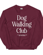 Dog Walking Club | Unisex Sweatshirt | White Font