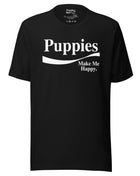 Enjoy Puppies Make Me Happy | Unisex T-shirt