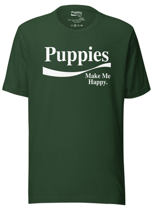 Enjoy Puppies Make Me Happy | Unisex T-shirt