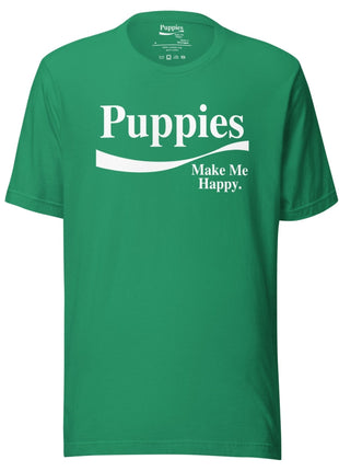 Enjoy Puppies Make Me Happy | Unisex T-shirt