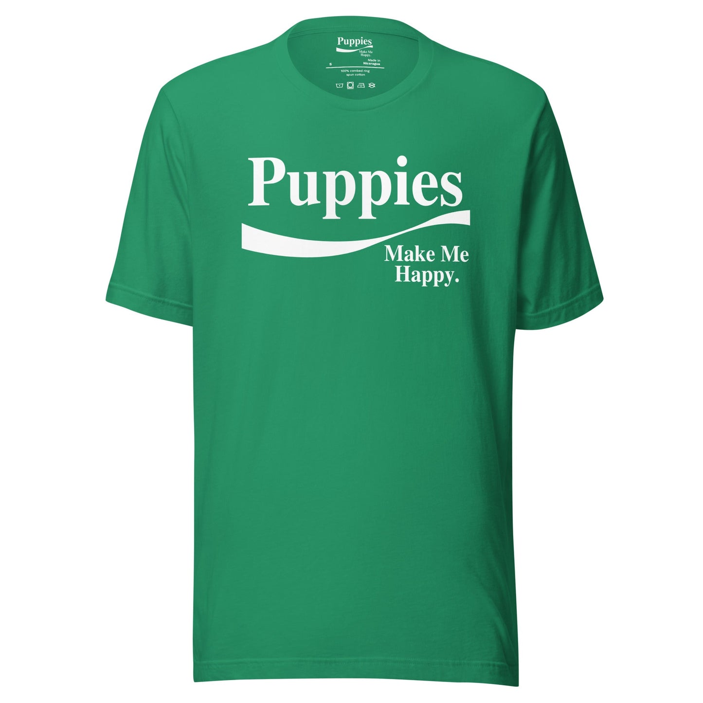 Enjoy Puppies Make Me Happy | Unisex T-shirt
