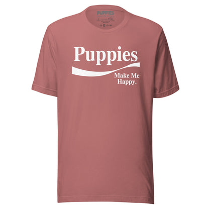 Enjoy Puppies Make Me Happy | Unisex T-shirt