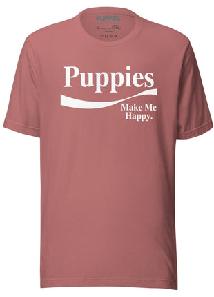 Enjoy Puppies Make Me Happy | Unisex T-shirt