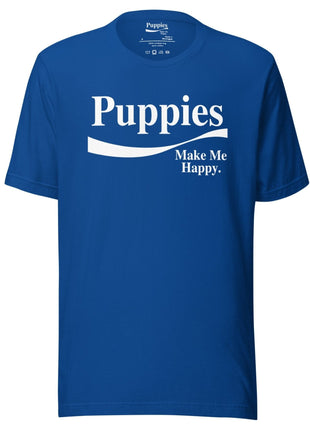 Enjoy Puppies Make Me Happy | Unisex T-shirt