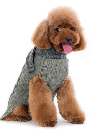 Urban Cable Scarf Sweater