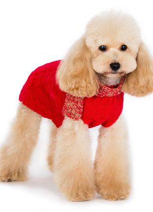 Urban Cable Scarf Sweater