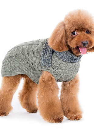 Urban Cable Scarf Sweater