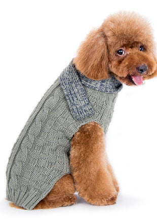 Urban Cable Scarf Sweater