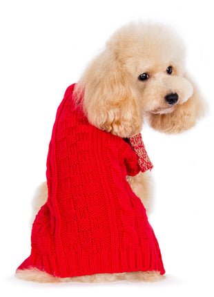 Urban Cable Scarf Sweater