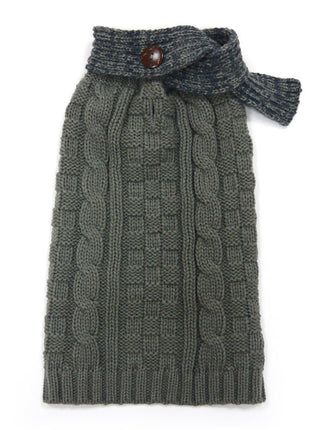 Urban Cable Scarf Sweater