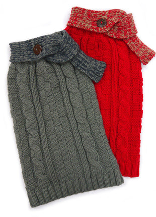 Urban Cable Scarf Sweater