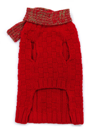 Urban Cable Scarf Sweater