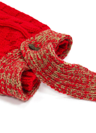 Urban Cable Scarf Sweater