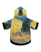 Van Gogh Cafe Terrace At Night Button Hoodie - Pup List