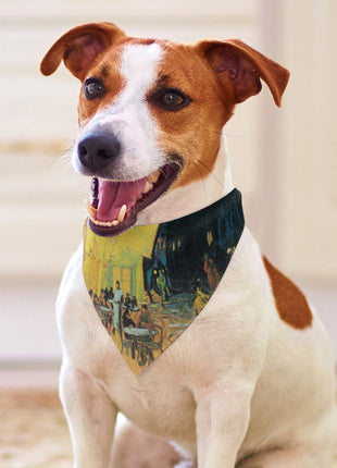 Van Gogh Cafe Terrace At Night Pet Scarf