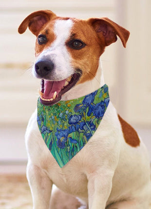 Van Gogh Irises Pet Scarf