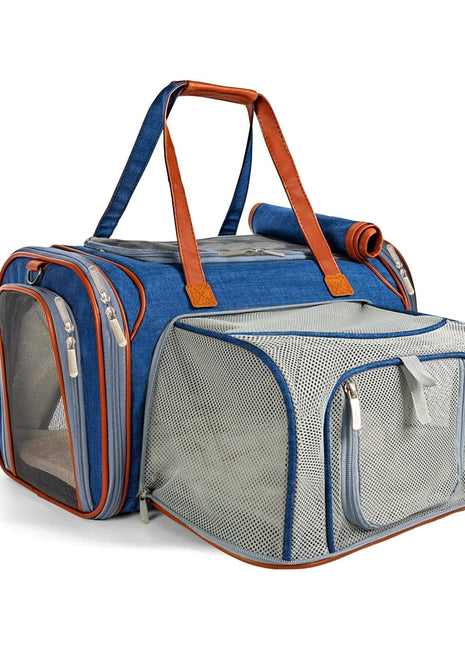 Mr. Peanut's Gold Series Mini Size Airline Compliant Expandable Pet Carrier