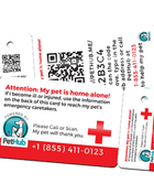 PetHub QR Pet ID Wallet & Keychain Card – Emergency Backup for Your Pet