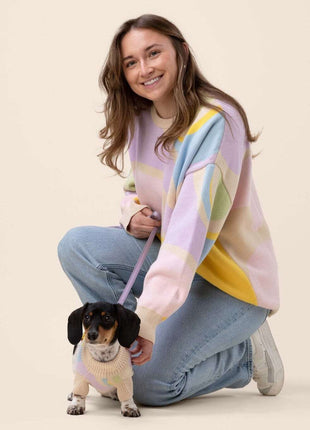 Wavy Oversized Human Sweater