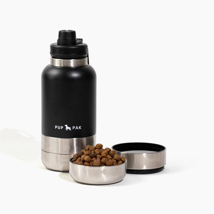 Pup Pak Dog Water Bottle with Detachable Bowls
