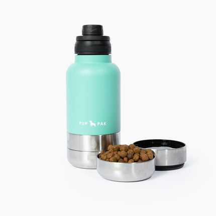 Pup Pak Dog Water Bottle with Detachable Bowls