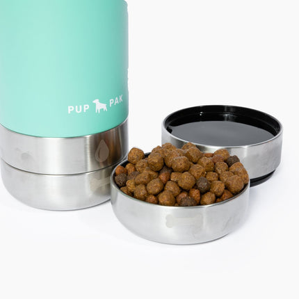 Pup Pak Dog Water Bottle with Detachable Bowls