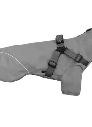 Milou & Lumi Dog Waterproof Reflective Jacket with Harness