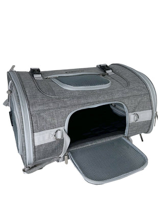 Mr. Peanut's Monterey Series Airline Compliant Horizontal Backpack Pet Carrier