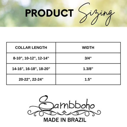 Lucky Sambboho dog collar