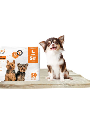 WizSmart Essentials Large Dog Training Pads for Puppies