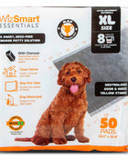 WizSmart Essentials Pads with Charcoal, XL, 50 ct