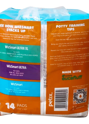 WizSmart Heavyweight Pads for Small Dogs & Puppies